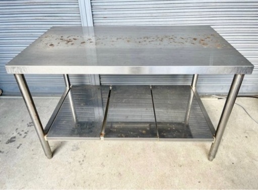 4 業務用 作業台 棚板付き 店舗用 厨房用品
