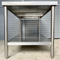 4 業務用 作業台 棚板付き 店舗用 厨房用品
