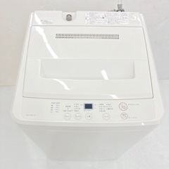 無印良品　全自動電気洗濯機　AQW-MJ60