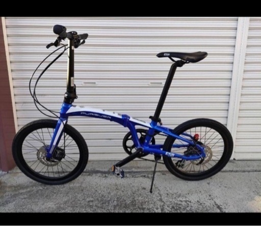 ESR PURSUER 折りたたみ自転車 ミニベロ ブルー＆ホワイト