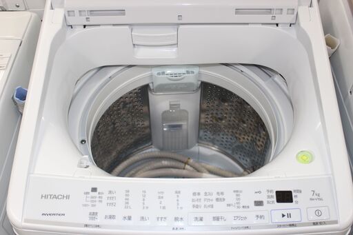 ★特別価格 人気のビートウォッシュ 美品 大幅値下げ！★HITACHI 日立全自動洗濯機 BW-V70G形 7㎏ 22年製 美品販売！★大田区配送・品川区 設置無料★店頭取引歓迎！