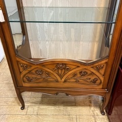 1/30値下げしました！🎩英国風🎩キャビネット 飾り棚 アンティーク ショーケース 珍しい NO.544