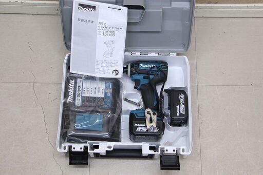 Makita マキタ 充電式インパクトドライバ (バッテリー・充電器・ケース付) TD138DRFX (D5449ahxwY)