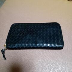 BOTTEGA VENETA　ブラック長財布