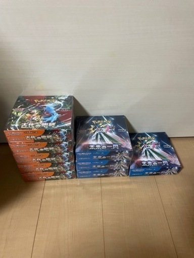 ポケモンカードゲーム　古代の咆哮　未来の一閃BOXセット