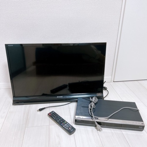 【期間限定値下げ】SHARP AQUOS 32型 テレビ \u0026 AQUOSブルーレイ セット