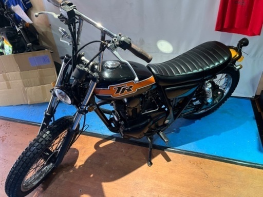 250TR カスタム キャブレターモデル 登録、整備代込み kawasaki 250TR