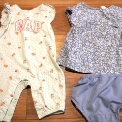 baby gap　女の子用　ベビーウェア２点　50 cm