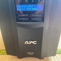 APC Smart-UPS 1000 PC オフィス　無停電電源...