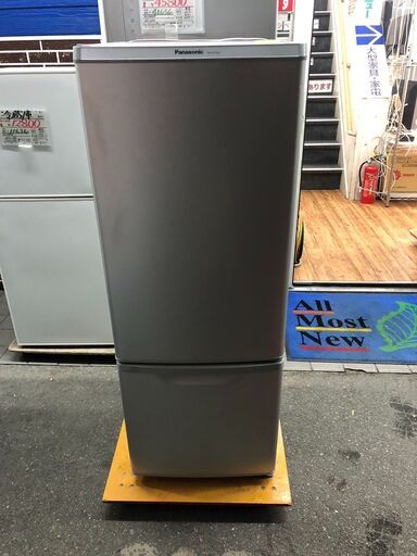 冷蔵庫 パナソニック 2017年 NR-B179W 168L キッチン家電 れいぞうこ 参考価格40,535円【安心の3ヶ月保証★送料に設置込】自社配送時代引き可※現金、クレジット、スマホ決済対応※