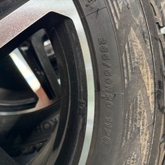 ランクル200スタッドレスタイヤホイール