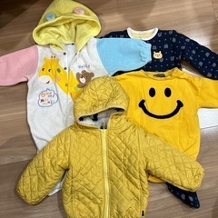 決まりました　ベビー服4枚