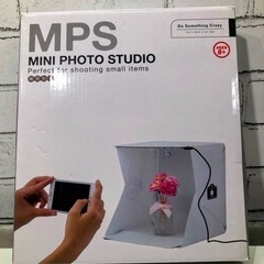 新品▼LEDライト搭載！MPS ミニフォトスタジオ 撮影ス…