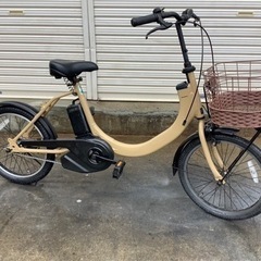 282 パナソニック最新機種電動アシスト自転車SW20インチ デザート