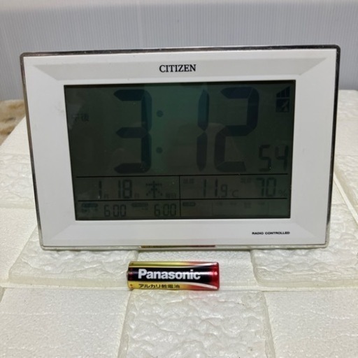 シチズンデジタル置き時計‼️
