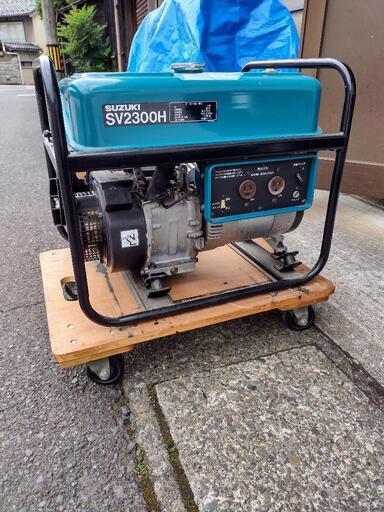 スズキ発電機  メンテナンス済完動品です。