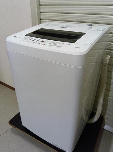 【配達出来ます！】★美品★2018年　ハイセンス　電気洗濯機　4.5kg