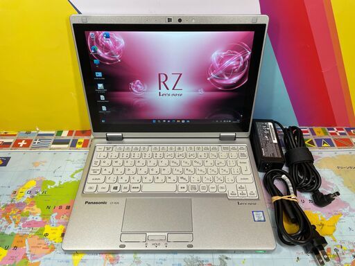 JC0108 パナソニック CF-RZ6 タブレット SIMフリー コンパクト 綺麗 極美品 Win11