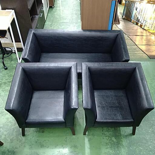 ソファ3点セット　2P×1   1P×2   143×60×70（1点）　71×60×70（2点）