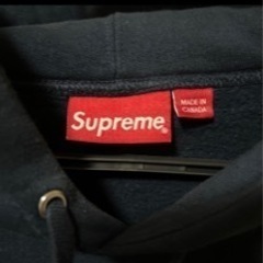 Supremeパーカーネイビー正規品S  SALE