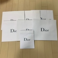 値下げ！【Dior】の ショッパー（紙袋）　7枚セット