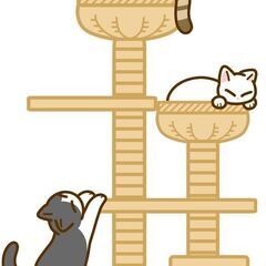キャットタワーを処分予定の方 猫タワー