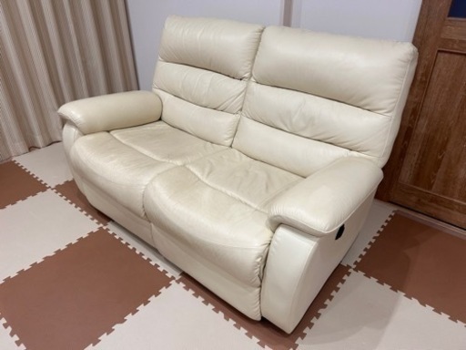《値下げしました！》【美品】電動リクライニングソファー　2人掛けソファー