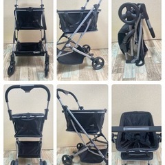 美品】Ecoca エコカ マイバック ショッピングカート 折畳み式 軽量