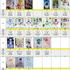 フィギュアまとめ売り（5個以上）】美少女系、ジャンプ系