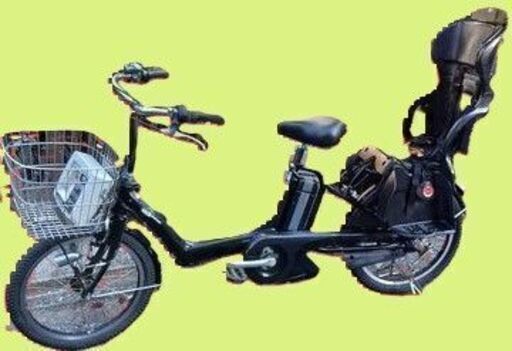 282土日もお子様と土足のまま、いろいろなタイプの電動自転車のご試乗可能です。  安心の無料保証；点検サービス付きバカ良心的な中古電動自転車屋  ２０インチ、チャイルドシート、２人乗り、３人乗り、１人乗り電動自転車  バッテリーは、新品の９０％以上の性能を保持してコンディション良好です。  １回の充電で３０ｋｍ以上の走行が可能です。山手線を１周するくらいの距離走れます。  ️オプション無料。後ろチャイルドシートをかごに変更して１人乗りに変更も可能です。  ２０インチ前かご、