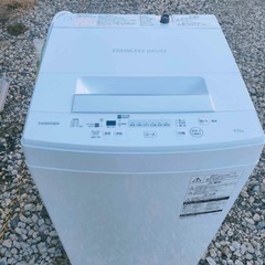 洗濯機　TOSHIBA 4.5kg 2019年