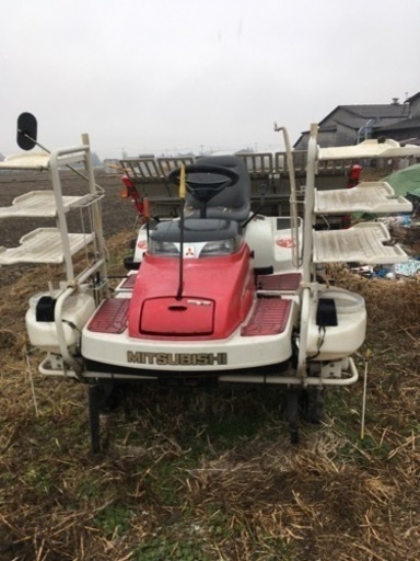 三菱 ６条田植え機 MPR-610 実動 取説付き 乗用型田植機