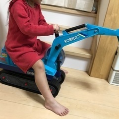 🉐【美品】ショベルカーの玩具　KOBELCO