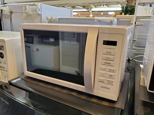 売約済み★直接引取限定！　アイリスオーヤマ　電子レンジ　17L　ヘルツフリー　2023年製★