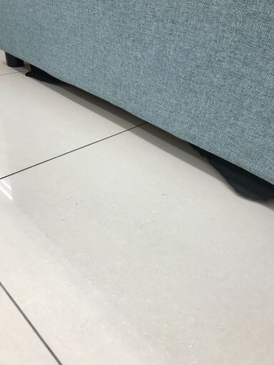 ☆ジモティ割あり☆ 2人掛けソファ ウォーターグリーン H85×D90×W157
