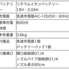 未使用◆工進◆充電式噴霧器◆噴霧器◆2022年７月購入