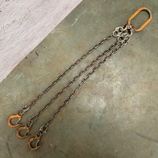 【KITO】 キトー チェーンスリング フック 3点吊り 1.5T 60cm×6mm