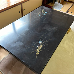 昭和レトロ テーブル 140cm×90cm 中古品　和室