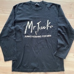 Mr.JUNKOForMEN ビッグロゴロングカットソー