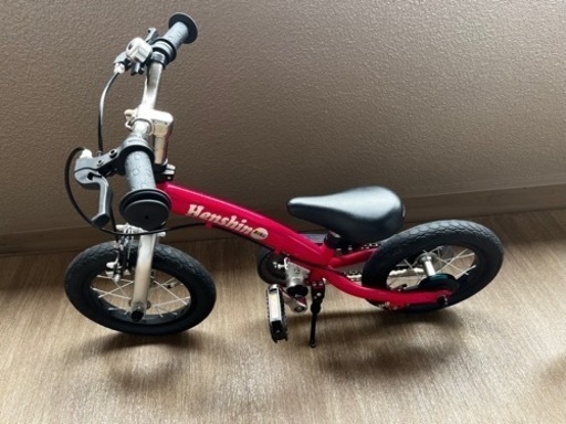 へんしんバイク2 ピンク 2台 12インチ（幼児 自転車 ふたご 双子