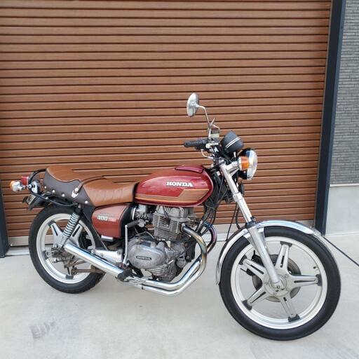 ホンダ CB400T 250登録 オリジナルペイント ホーク バブ