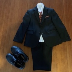 入学式スーツ(110cm) 靴(19cm) 男の子