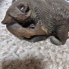 北海道木彫り熊(大)