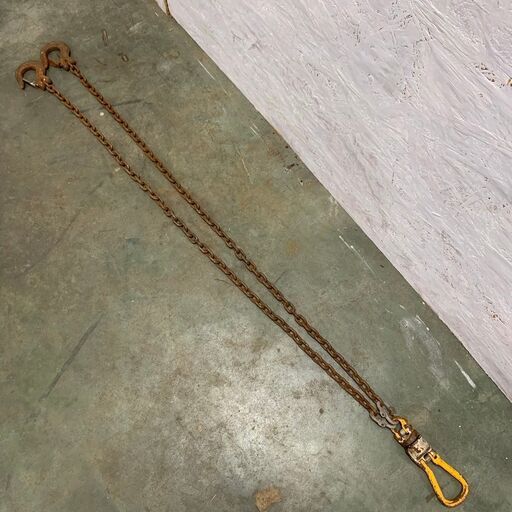 【KITO】 キトー チェーンスリング フック 2点吊り 2.5T 135cm×7mm