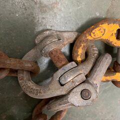 【KITO】 キトー チェーンスリング フック 2点吊り 2.5T 135cm×7mm 