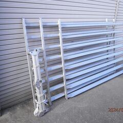 アルミ製苗棚96用(苗コンテナラック)