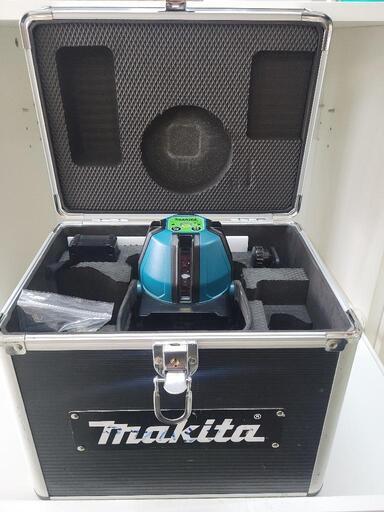 【工具】Makita　マキタ　充電式屋内・屋外兼用墨出し器　SK40GD　中古　リサイクルショップ宮崎屋住吉店24.3.21ｋ