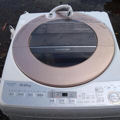 2018年製★シャープ １０kg 洗濯機　ES-GV10B