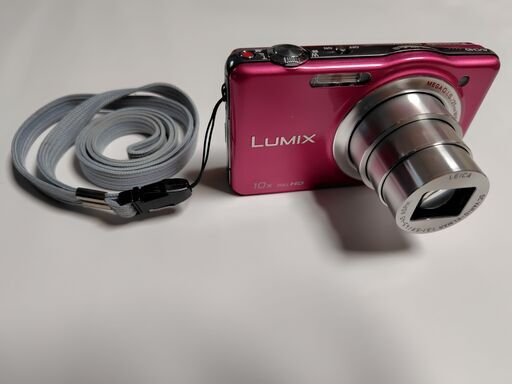 デジカメ　中古美品　パナソニック　LUMIX　DMC-SZ7　ピンク