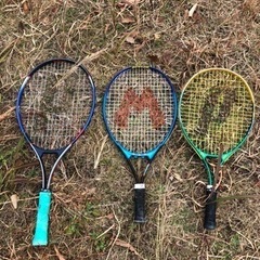 テニスラケット硬式(ジュニア用)3本
